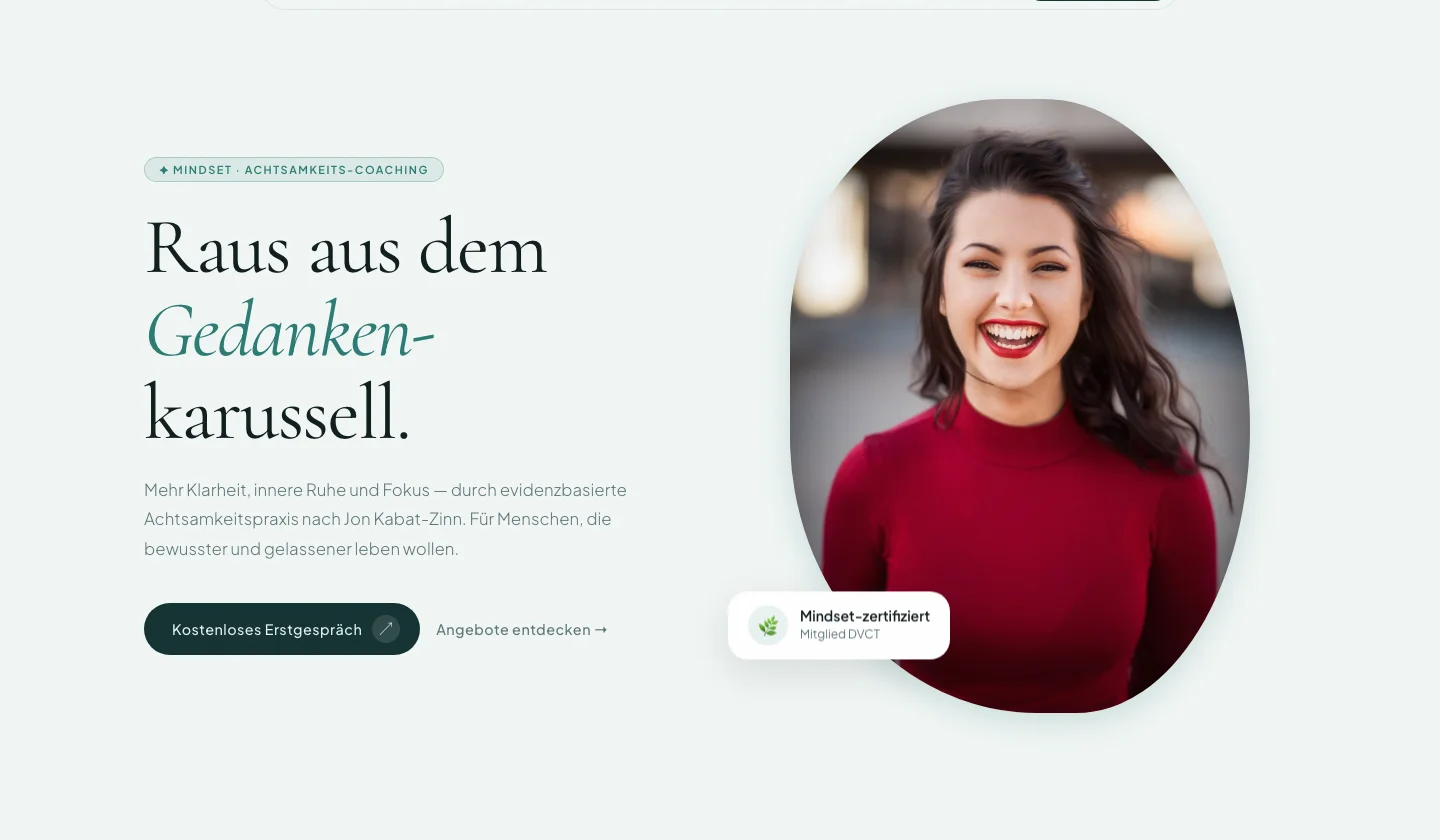 Clara Sommerfeld – Mindset Coaching